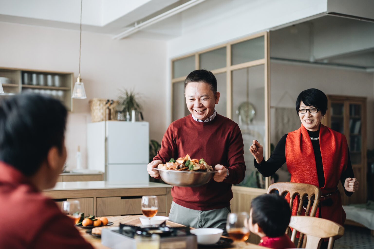 Gerichte für das Chinesische