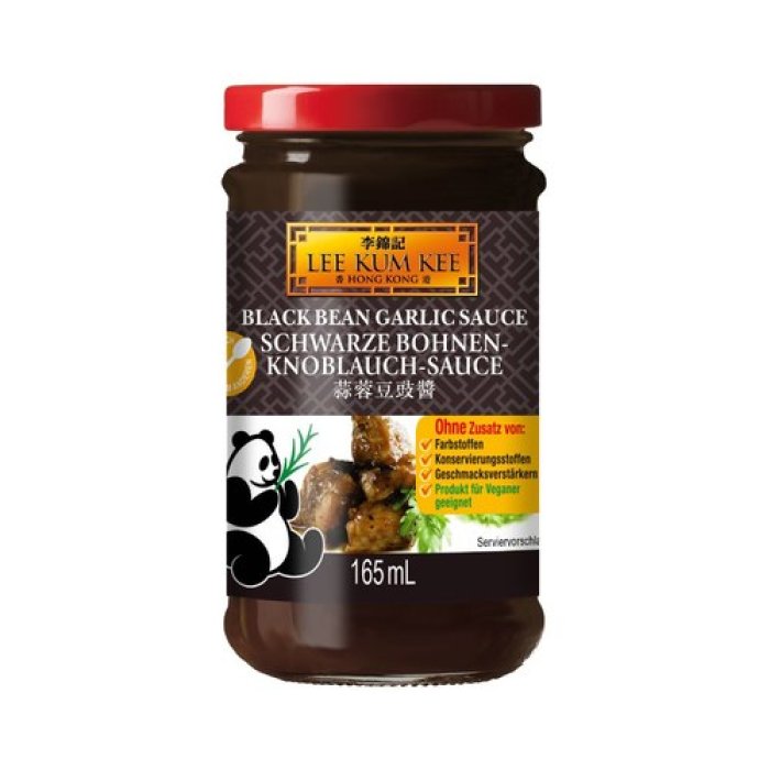 Schwarze Bohnen - Knoblauch Sauce