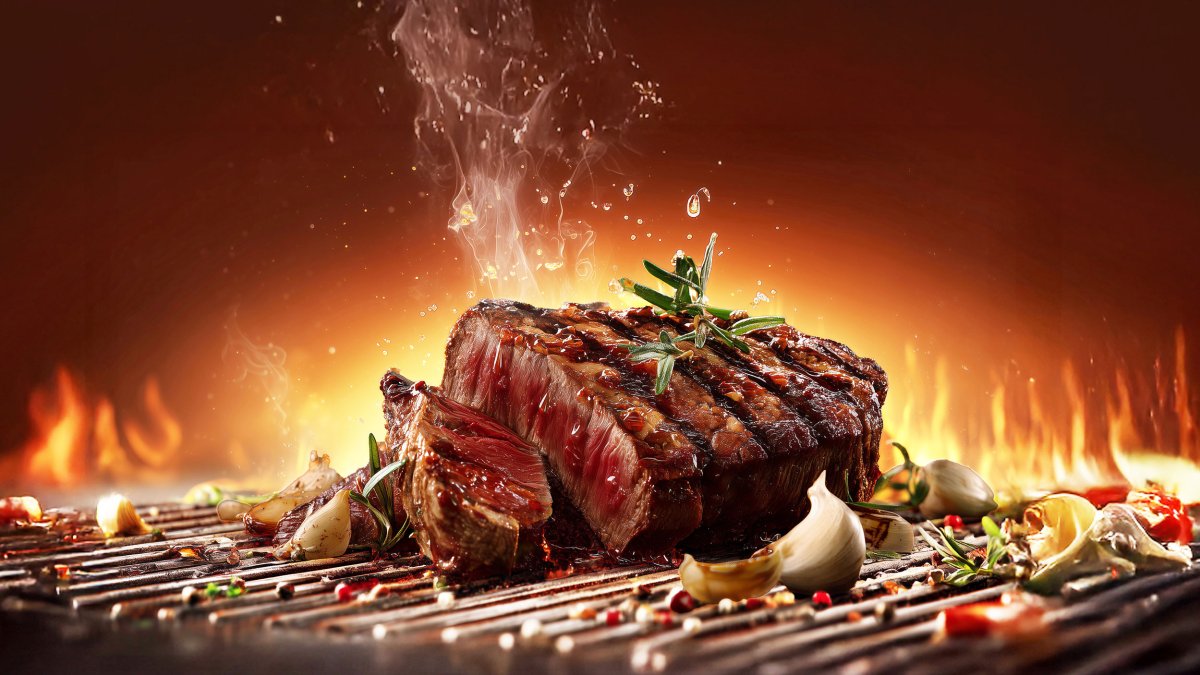 Mit Premium-Austernsauce mariniertes Steak